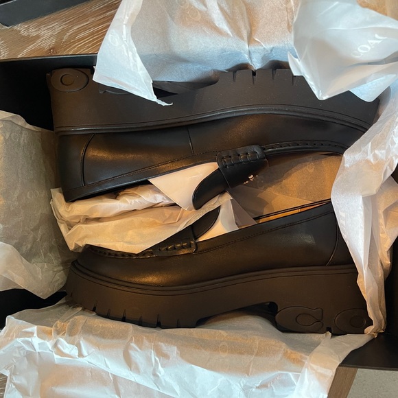 NWT Coach Ruthie Loafer in Box Brand New Women’s Size 9 Black - Picture 8 of 12
